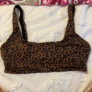 Pacsun bathing suit top and pink bottoms